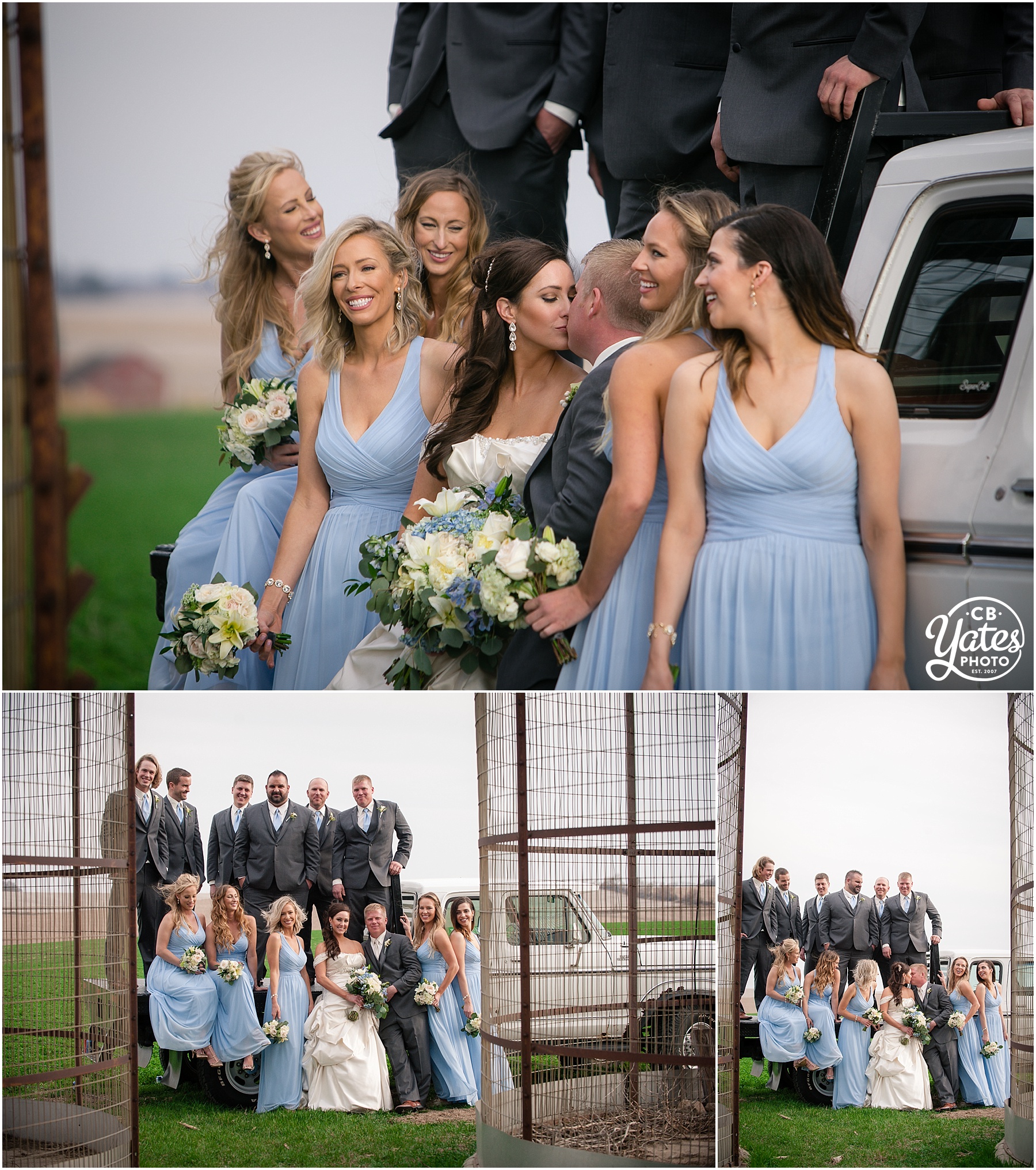 Farm-Wedding-Party Photography